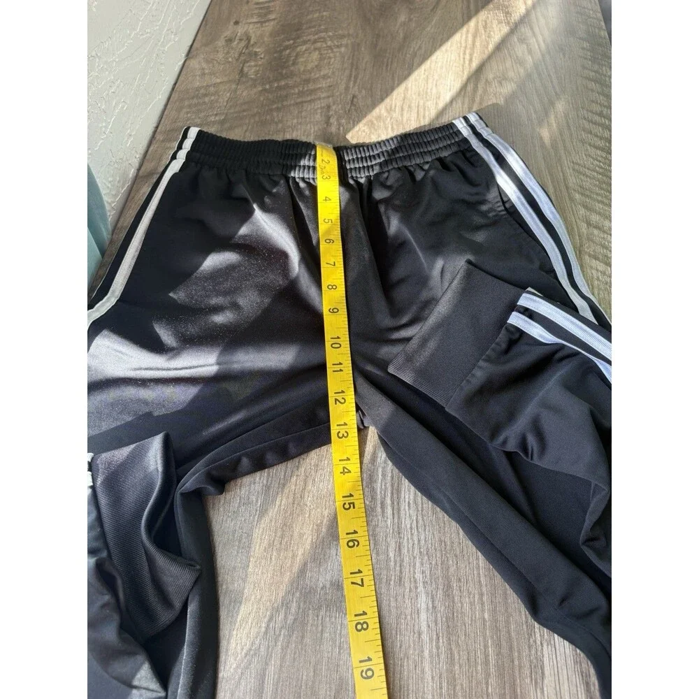 adidas Boys Black Athletic Classic Pants Size L (14/16)
